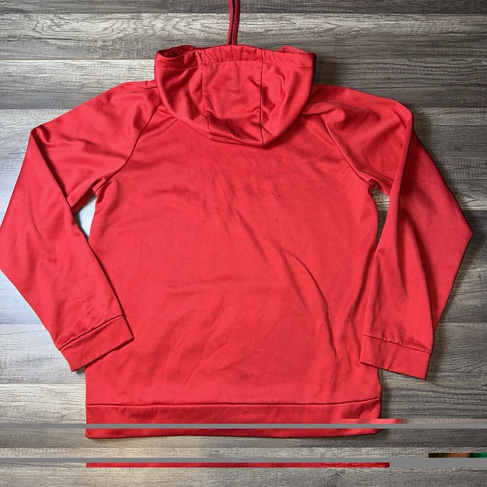 Nike Perfect Game Baseball Hoodie Men’s Medium Red Dri-Fit Pullover - Picture 5 of 7